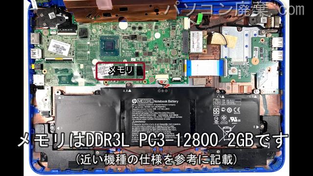 Stream 13-c000n1に搭載されているメモリの規格はDDR3L PC3-12800